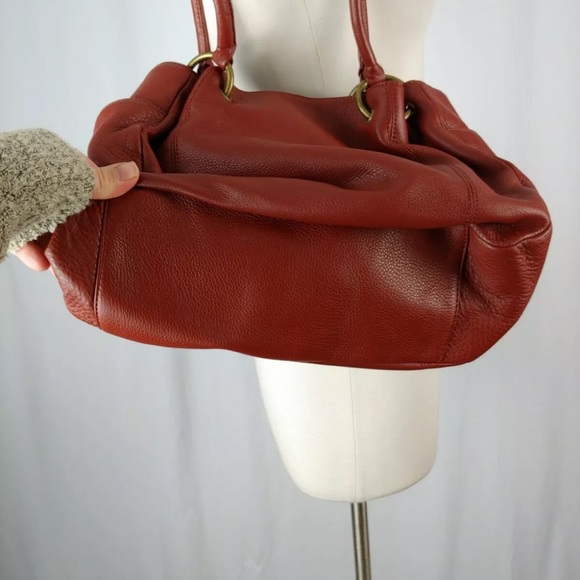 Hobo International Maria Red Pebbled leather bag - Picture 2 of 6